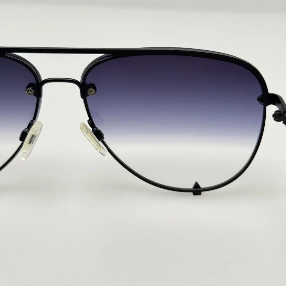 Quay Sunglasses HK Rimless 126 Black B - Picture 8 of 8